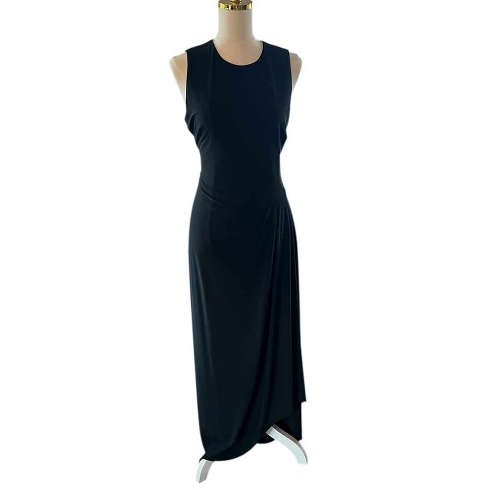 Lauren Ralph Lauren Black Asymmetrical Dress